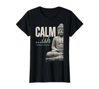 Mantra de Mindfulness: Progreso y No Perfección Camiseta gráfica económica, Mujer, Negro, S