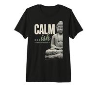 Mantra de Mindfulness: Progreso y No Perfección Camiseta Premium
