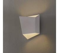 Mantra Iluminación Aplique de pared asimétrico de acero, blanco True