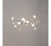 Mantra Iluminación Lámpara colgante LED Adn, forma redonda 24-fl.