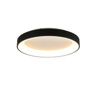 Mantra Iluminación Lámpara de techo LED Niseko II CCT control remoto, Ø 65cm, negro
