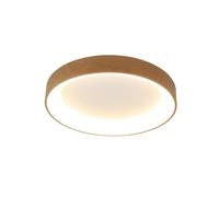 Mantra Iluminación Lámpara de techo LED Niseko II CCT control remoto Ø38cm color madera