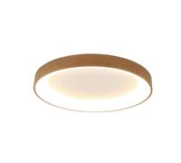 Mantra Iluminación Lámpara de techo LED Niseko II CCT control remoto Ø78cm color madera