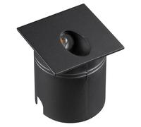 Mantra Iluminación Lámpara empotrable LED Aspen IP65, angular, negra