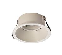 Mantra Iluminación. Modelo COMFORT GU10. Empotrable circular orientable de 9,6 cm de diámetro fabricado en aluminio acabado en color blanco mate