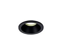 Mantra Iluminación. Modelo COMFORT IP. Empotrable circular orientable de 8,5 cm de diámetro fabricado en aluminio acabado en color negro mate