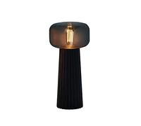 Mantra Iluminación. Modelo FARO. Lámpara de sobremesa fabricado en cristal acabado en color negro
