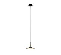 Mantra Orion lámpara colgante 1x8 W negro-latón 7305