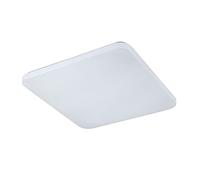 Mantra Iluminación. Modelo QUATRO II. Plafón de techo cuadrado de 50 cm en color blanco. Fuente de luz LED de 60W 5000K 4000Lm