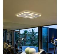 Mantra Iluminación Plafón Quad LED, blanco sintonizable, atenuable