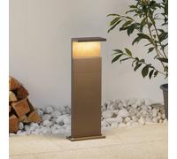 Mantra Iluminación Ruka bolardo luminoso LED con Element de madera, 60 cm True