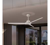 Mantra Iluminación Ventilador de techo LED Brisa, blanco, DC, silencioso, Ø 175 cm, CCT