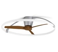 Mantra Nepal lámpara de techo 1x75 W blanco-madera 7533