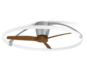 Mantra Nepal lámpara de techo 1x75 W blanco-madera 7533