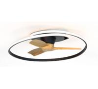 Mantra Ocean lámpara de techo 1x60 W negro-madera 8236