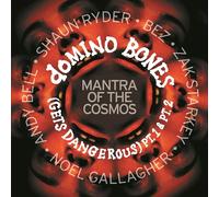Mantra of the Cosmos Domino Bones Parts 1 & 2 (Vinyl) 7" Single Clear Vinyl