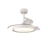 MANTRA - Ventilador LED 40W MISTRAL MINI 28W Blanco 2700K-5000K, 2500 Lm
