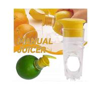 Manual Citrus Squeezer for Lemon, Lime, and Orange, Ideal Hand Press Kitchen Tool with Spout for Effortless Juicing