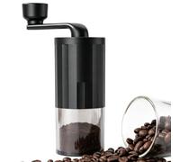Manual Coffee Bean Grinder - Espresso Mill with Adjustable Settings