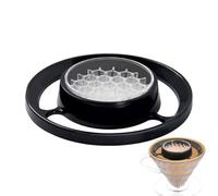 Manual Coffee Brewer - Cono de goteo de mano reutilizable, kit de vertido liviano | Incluso la herramienta de filtro de flujo, potenciador de compacto para damas de adolescencia con mostrador de