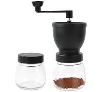 Manual Coffee Grinder Adjustable Hand Coffee Bean Grinder with Hand Crank Coarse and Fine Removable Hand Coffee Burr Grinder Practical Coffee Grinder Coffee Grinder Mill for Home Office
