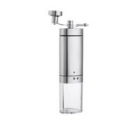 Manual Coffee Grinder, Portable Hand Crank Mill, Stainless Steel Coffee Grinding Tool, Adjustable Burr Precision, Rugged And Resilient, Made Of Stainless Material, 7.68x1.89x1.89in