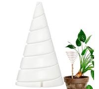 Manual Coil Winding Jig - PP 6.2x3.3cm 9.4x5.2cm | Copper Wire Spiral Mould Electroculture Tool | Reusable Wire Forming Jig For Plant Stakes Gardening Flower Pots Backyard Home Indoor Outdoor