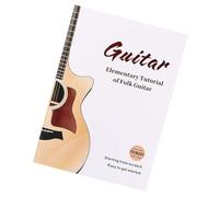 Manual completo de guitarra para adultos, libro para principiantes para nuevas técnicas de acordes y transmisión de video, tutorial ilustrado (idioma español no garantizado)