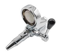 Manual Control Brew Head for Coffee Machines, 304 Stainless Steel Brewing Head Assembly, 58mm Two-Ear Port, E61 Series Coffee Machine Parts, for Kitchen & Cafes