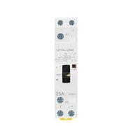 Manual Control Household Contactor Type Modular Contactor 2P 16A 20A 25A 2NO Or 2NC 220V 1pcs(2P 25A 2N0 220V)