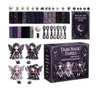 Manual Craft Kit - Soft Home Decoration Maker, PreCut Felt Flower Doll Pack, Hand Stitched Needlework Activity | Creative Arts Hobby, Women Students Beginners Leisure Time Sewing Collection Gift