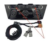 Manual de actualización para el panel de control del aire acondicionado Climatronic automático compatible con la plataforma MQB de VW Passat B8(Without Seat Heat)