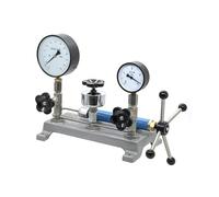 Manual de calibración de presión hidráulica Calibrador de bomba for pruebas de presión industrial, manómetro hidráulico, fuente de calibración de presión(-0.082~6MPa)