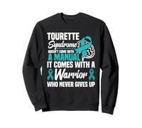 Manual de concienciación de Tourette Cinta verde azulado Síndrome de Tourette Sudadera