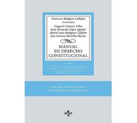 Manual de Derecho Constitucional: Vol. I: Constitución y fuentes del Derecho. Derecho Constitucional Europeo. Tribunal Constitucional. Estado ... Biblioteca Universitaria de Editorial Tecnos)