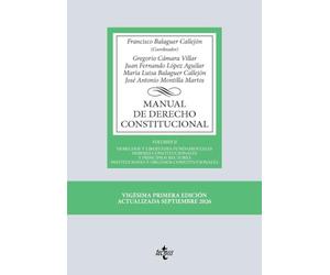 Manual de Derecho Constitucional: Vol. II: Derechos y libertades fundamentales. Deberes constitucionales y principios rectores. Instituciones y ... Biblioteca Universitaria de Editorial Tecnos)