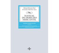 Manual de Derecho Mercantil: Vol. I. Introducción y estatuto del empresario. Derecho de la competencia y de la propiedad industrial. Derecho de ... Biblioteca Universitaria de Editorial Tecnos)