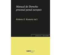 Manual de Derecho procesal penal europeo (Proceso y Derecho)