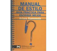 MANUAL DE ESTILO-ALIANZA (BIBLIOTECA ESPIRAL (LB))