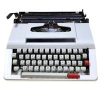 Manual de Estudiante Portátil para Máquina de Escribir Diseño Mecánico Ligero Fácil de Llevar Herramienta de Práctica de Escritura (D)