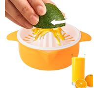 Manual de exprimidor de cítricos - Manual de zumo de naranja | Cítricos -Limones -Naranja -Gappefuit -Juicer Crisis de conmutación, zumo de limón centrífugo con tamiz de cáscara, exprimidor