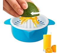 Manual de exprimidor de cítricos - Manual de zumo de naranja | Cítricos -Limones -Naranja -Gappefuit -Juicer Crisis de conmutación, zumo de limón centrífugo con tamiz de cáscara, exprimidor