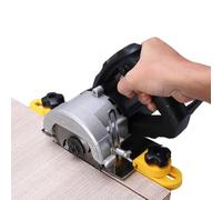 Manual de habilidades de sierra | Base de corte de precisión - Guía - Abrazadera de posicionamiento para fresadoras circulares, accesorios, guía para corte de precisión