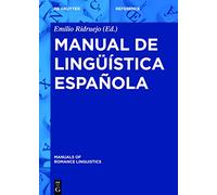 Manual de lingüística española: 14 (Manuals of Romance Linguistics)