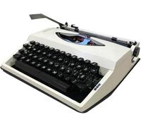 Manual de máquina de Escribir Documento Oficina en casa Práctica de Escritura del Estudiante Diseño de Estructura mecánica Carta Carta Toma de Notas Novela (A)