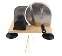 Manual de pan de pan ajustable con manivela, base de succión resistente, ergonómico para el restaurante de panadería en el hogar, cortes de carne de pan.