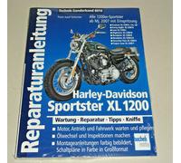 Manual De Reparación Harley Davidson XL 1200 Sportster Inyección Desde 2007