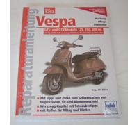 Manual de Reparación Vespa GTS 125 , 250 , 300 - Gtv Del Modelo Del Año 2005
