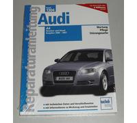 Manual de Reparaciones Audi A4 (B6+B7) Gasolina + Diesel/Tdi , Bauj. 2000-2007