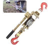 Manual de servicio pesado: cabrestante de trinquete de doble velocidad con antirretroceso para aplicaciones de remolque, agricultura, silvicultura y construcción